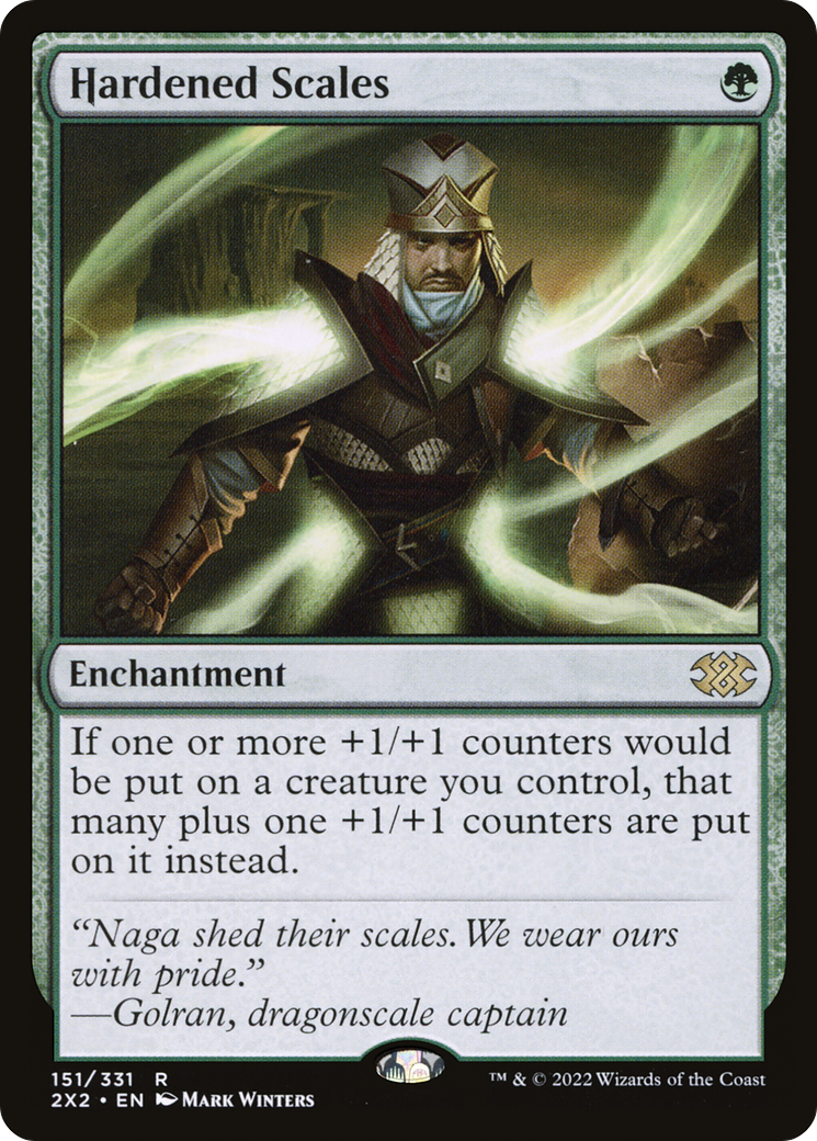 Écailles durcies (2X2-151) - Double Masters 2022 Foil