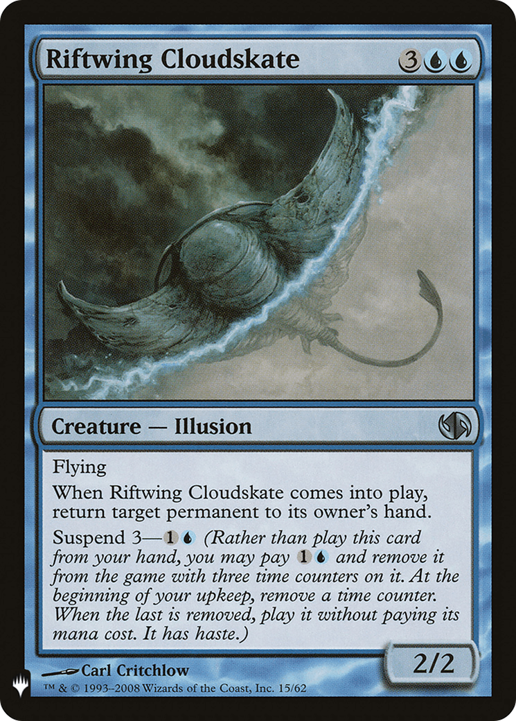 Riftwing Cloudskate (LIST-DD2-15) - The List