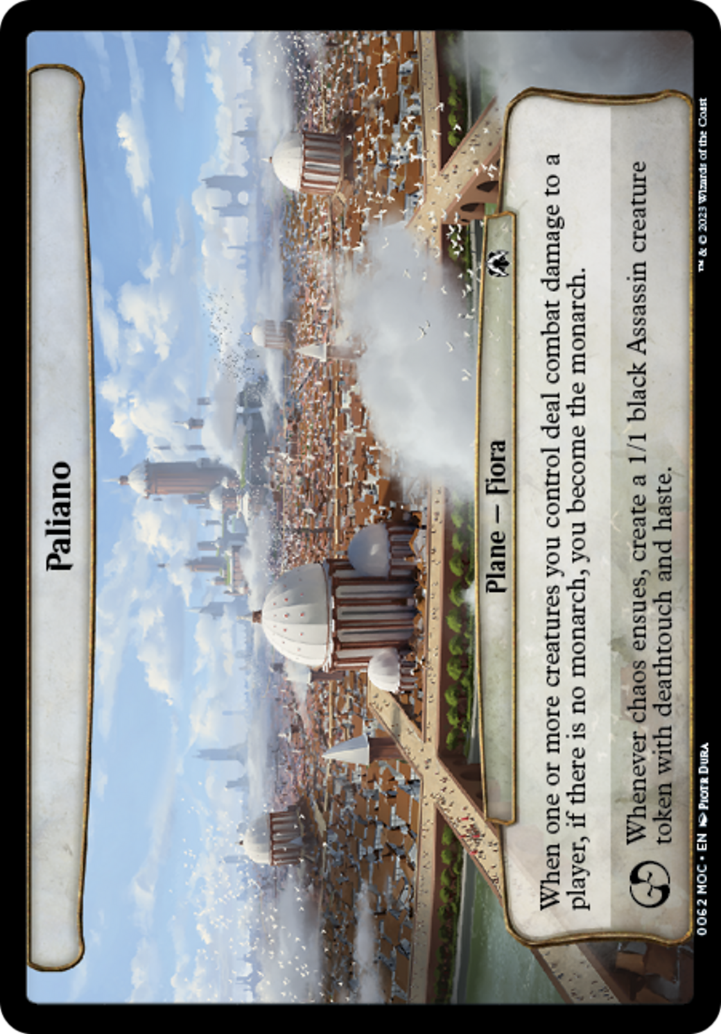 Paliano (MOC-062) - Commandant de la Marche des Machines