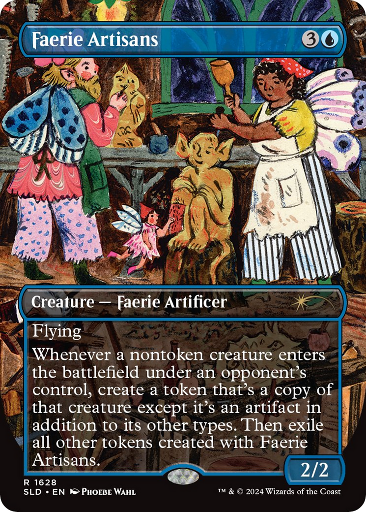 Faerie Artisans (SLD-1628) - Secret Lair Drop (Borderless)