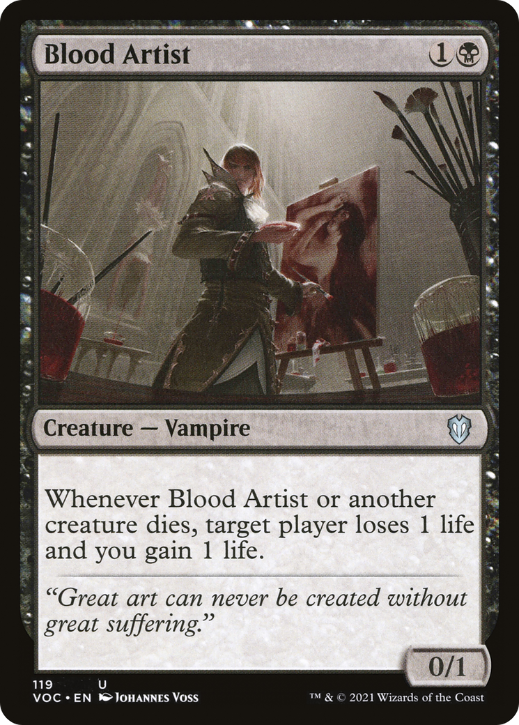 Blood Artist (VOC-119) - Commandant du Crimson Vow