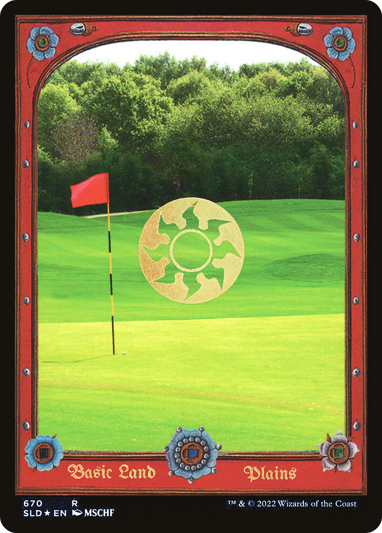 Plains // Battlefield Forge (SLD-670) - Secret Lair Drop Foil