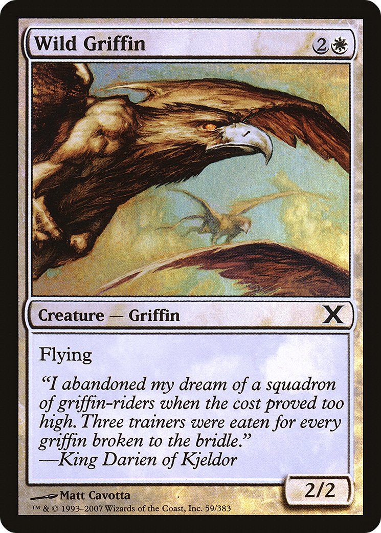Wild Griffin (10E-59★) - Dixième édition