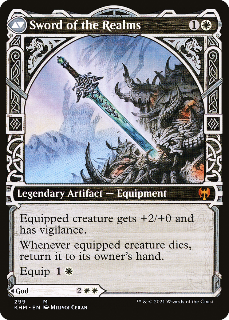 Halvar, God of Battle (Showcase) (KHM-299) - Kaldheim: (Showcase)
