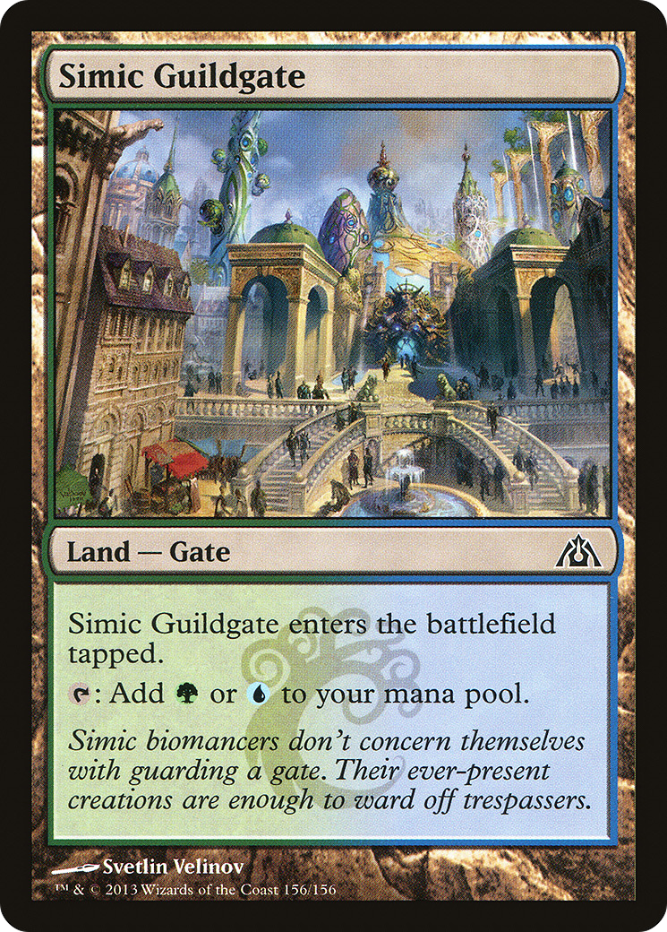 Simic Guildgate (DGM-156) - Le Labyrinthe du Dragon