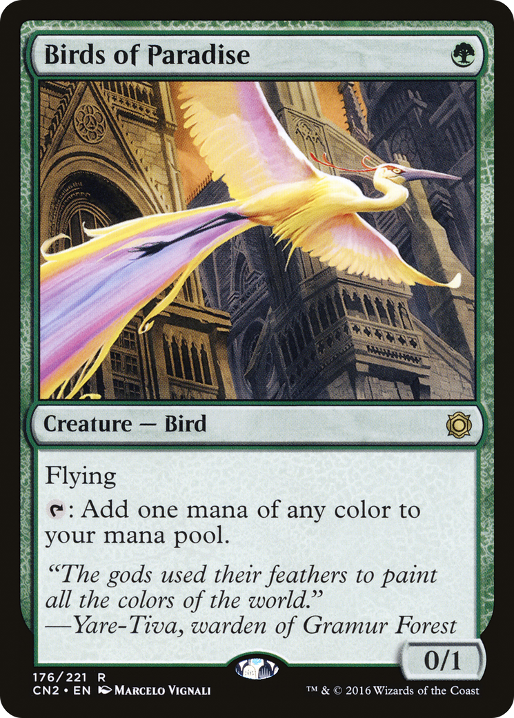Birds of Paradise (CN2-176) - Conspiracy: Take the Crown Foil