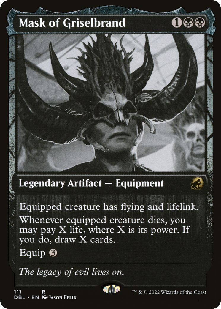 Mask of Griselbrand (DBL-111) - Innistrad: Double Feature