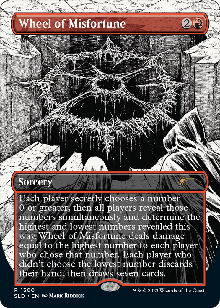 Wheel of Misfortune (SLD-1300) - Secret Lair Drop (Borderless)