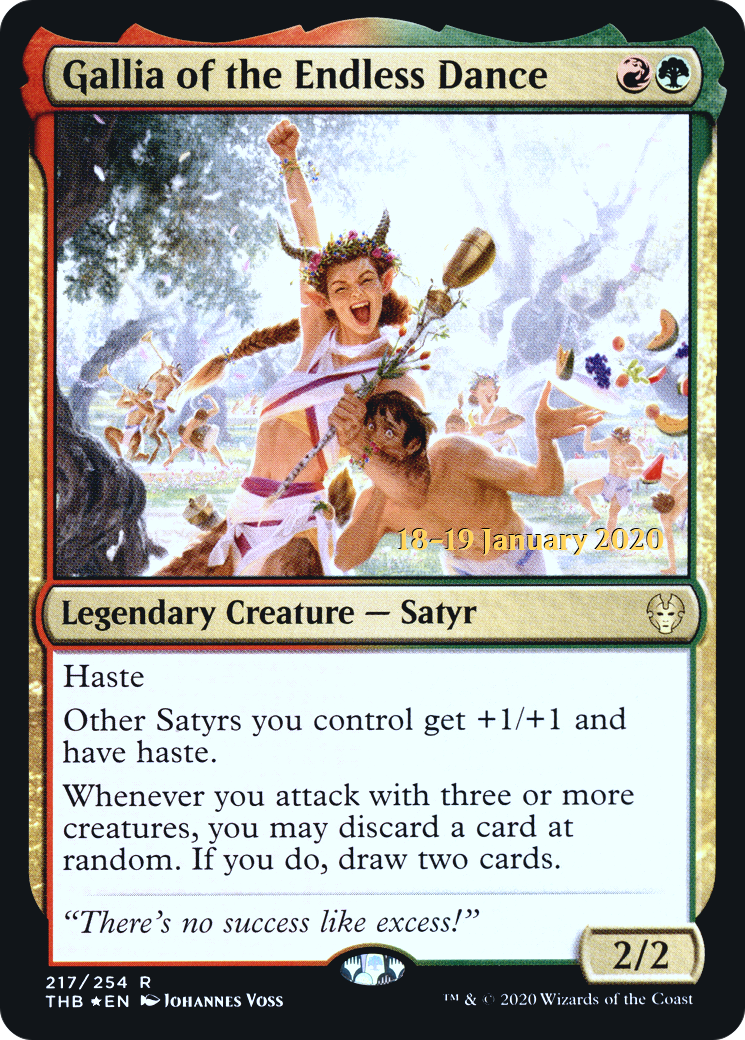 Gallia de la danse éternelle (PTHB-217S) - Promotions Theros Beyond Death