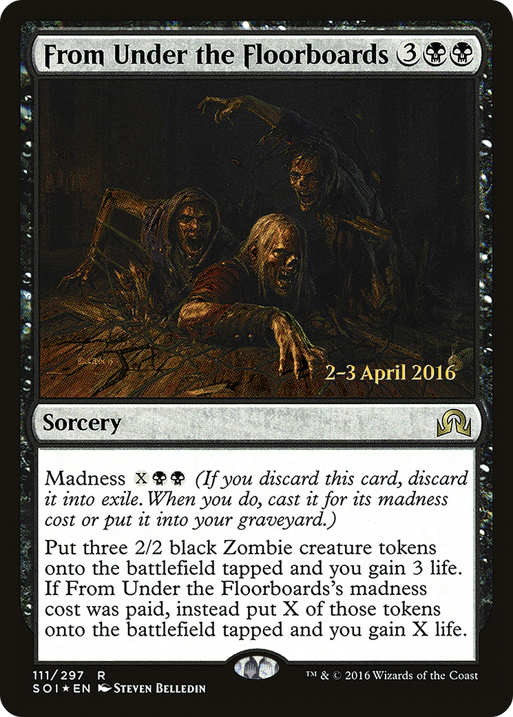 Sous le plancher (PSOI-111S) - Shadows over Innistrad Promos Foil