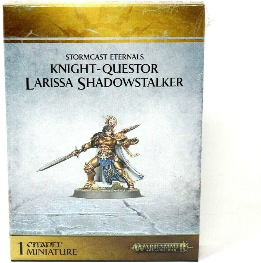 Stormcast Eternals Knight-Questor Larissa Shadowstalker Warhammer Anniversary Age of Sigmar Modèle en édition limitée