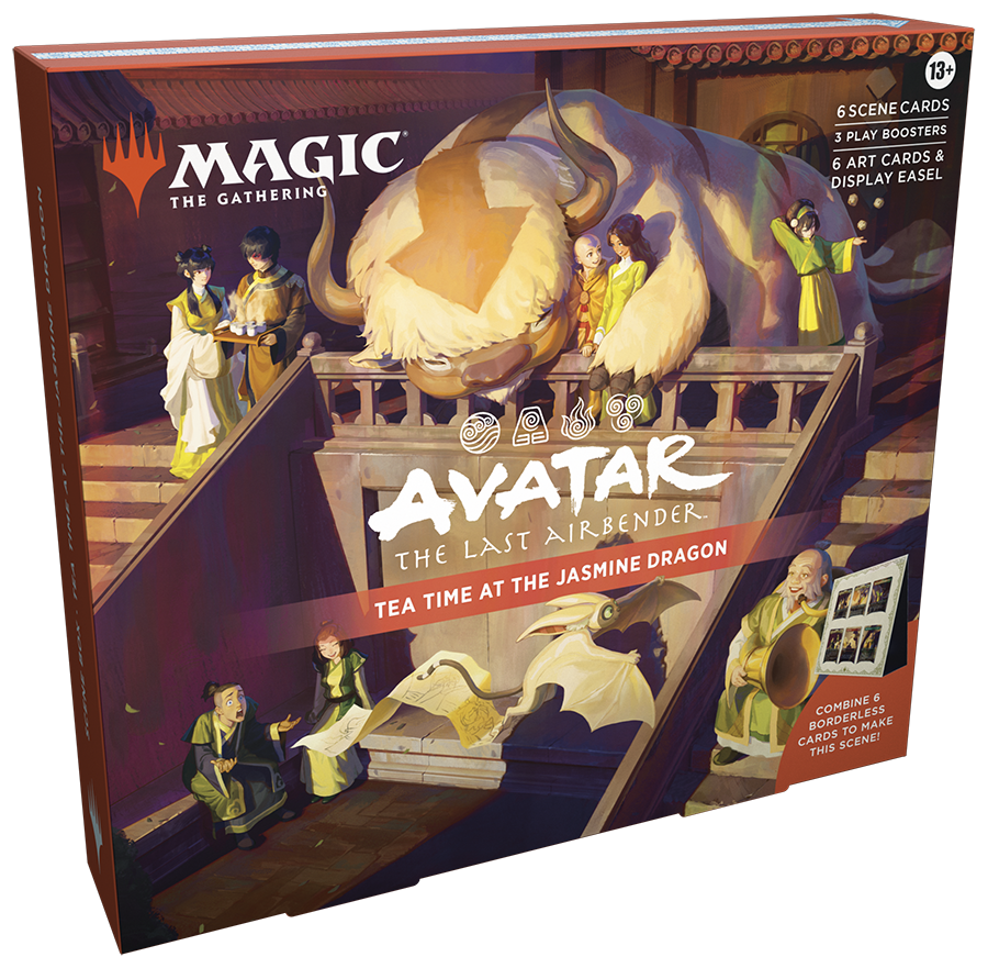 Magic The Gathering - Avatar: The Last Airbender - Tea Time At The Jasmine Dragon Scene Box