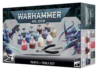Warhammer 40,000 : Ensemble de peintures et d'outils 60-12