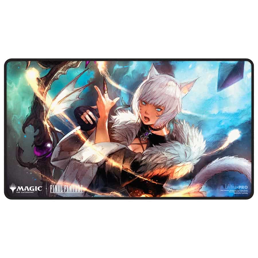 Ultra Pro - Playmat for Magic: The Gathering x Final Fantasy - Black Stiched - Z