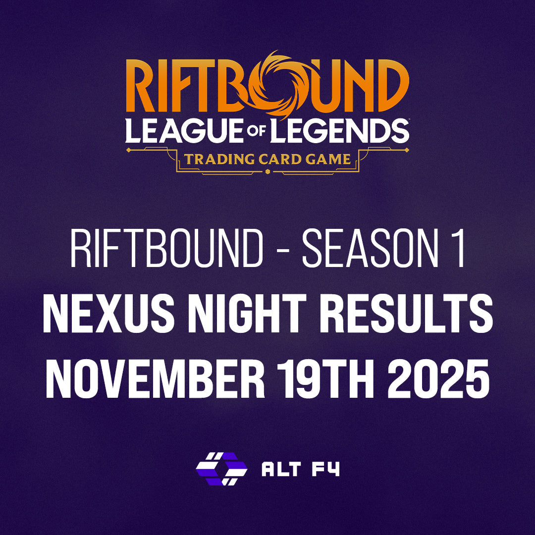 The second Nexus Night tournament results are in!