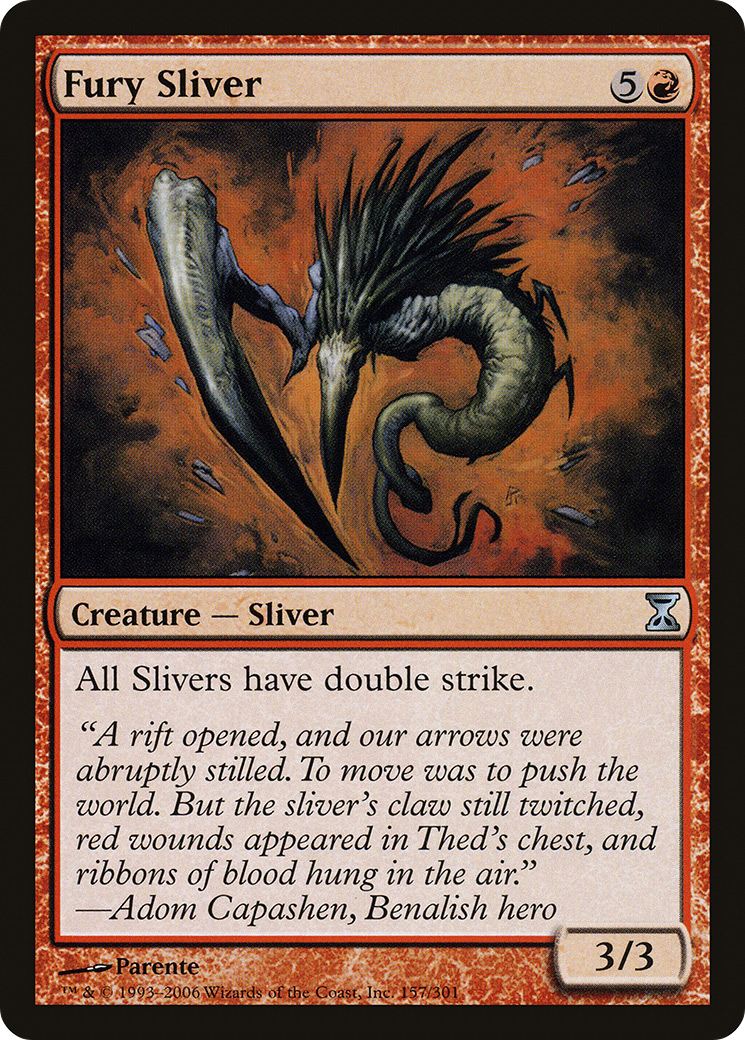 Fury Sliver (TSP-157) - Spirale temporelle 