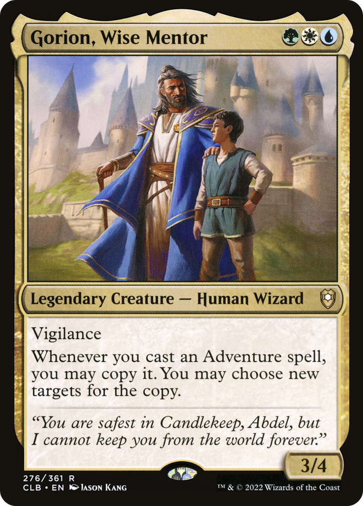 Gorion, sage mentor (CLB-276) - Commander Legends : La Bataille de Baldur's Gate 