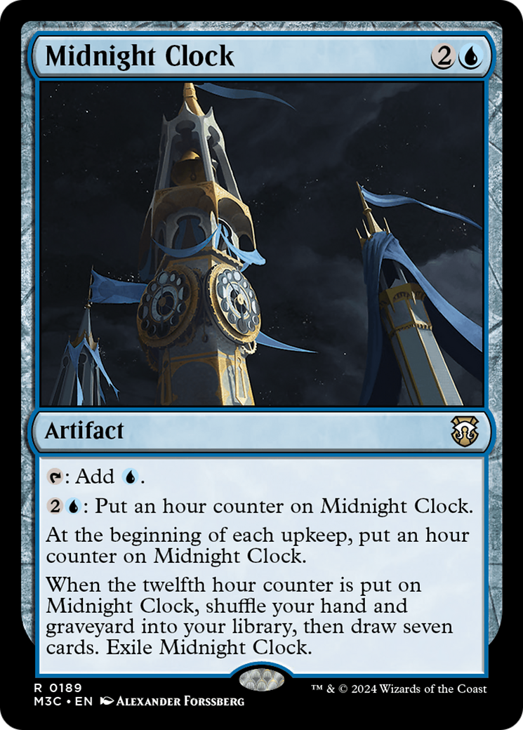 Horloge de minuit (M3C-189) - Modern Horizons 3 Commander 