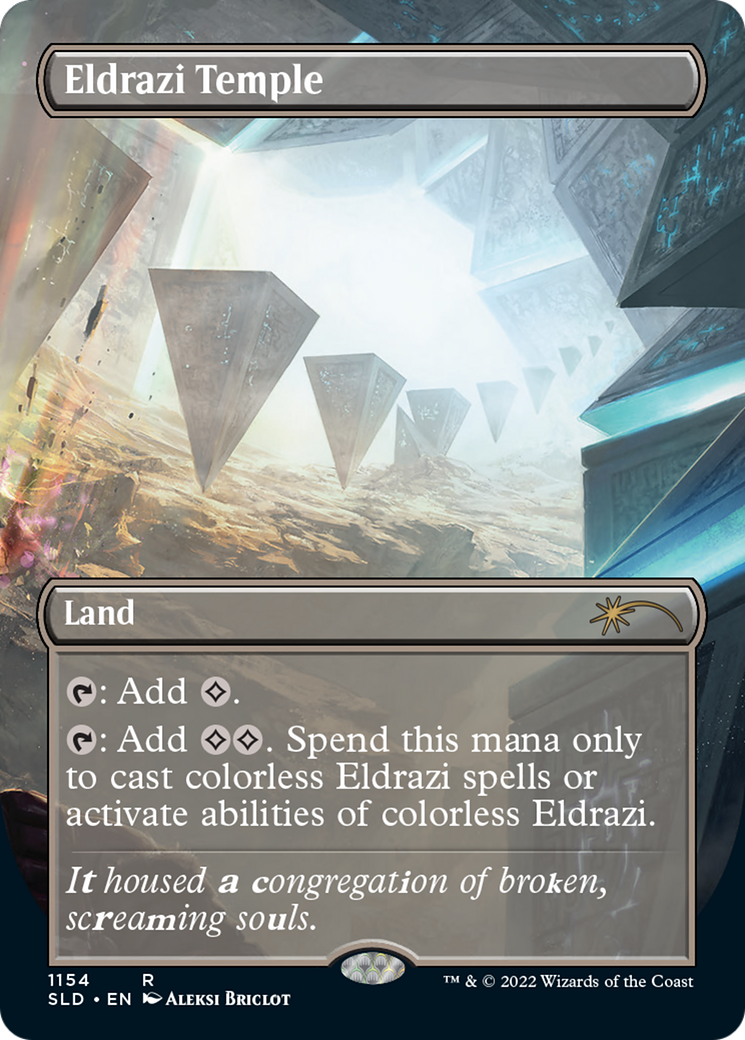 Temple Eldrazi (SLD-1154) - Butin secret (sans bordure) 