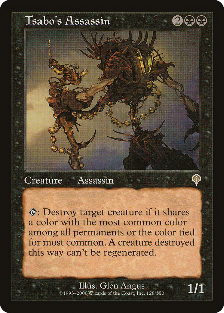 Assassin de Tsabo (INV-128) - Invasion Foil 