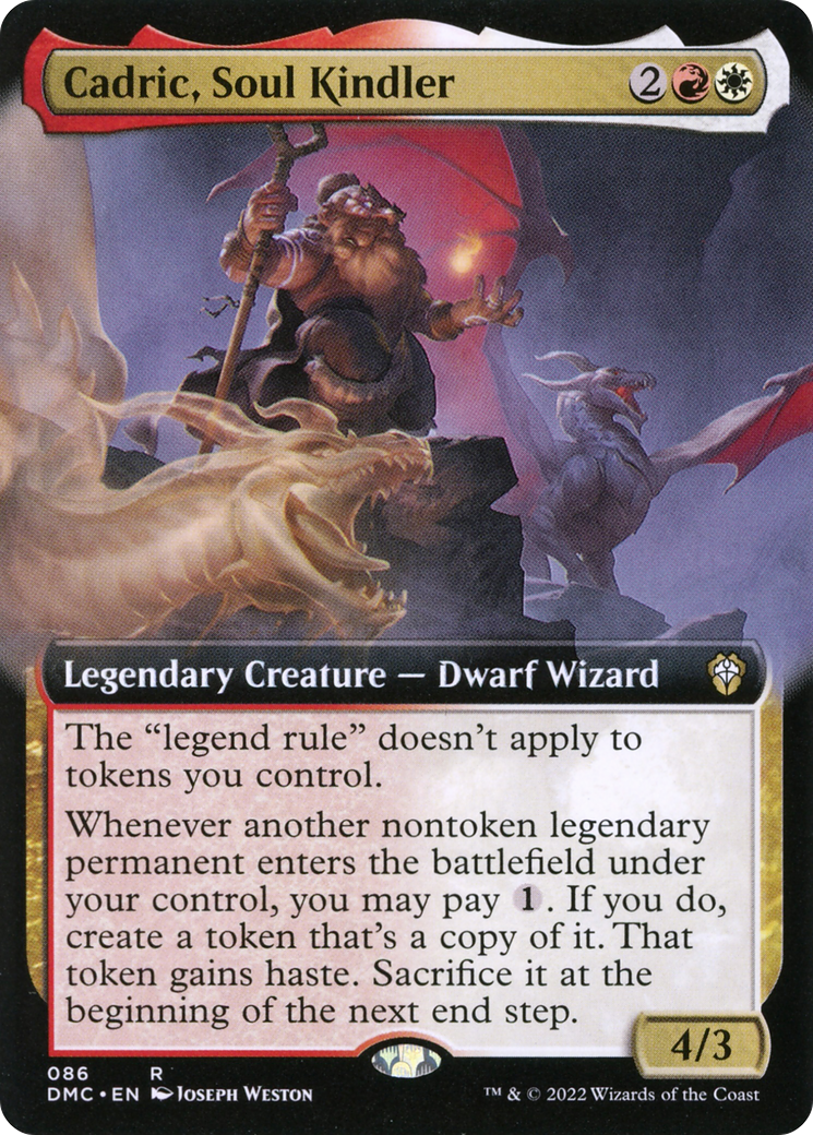 Cadric, l'Éveil des âmes (DMC-086) - Dominaria United Commander : (Extended Art) 