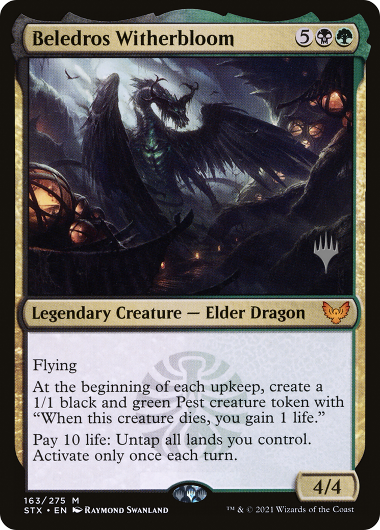 Beledros Witherbloom (PPSTX-163P) - Strixhaven: School of Mages Promos Foil