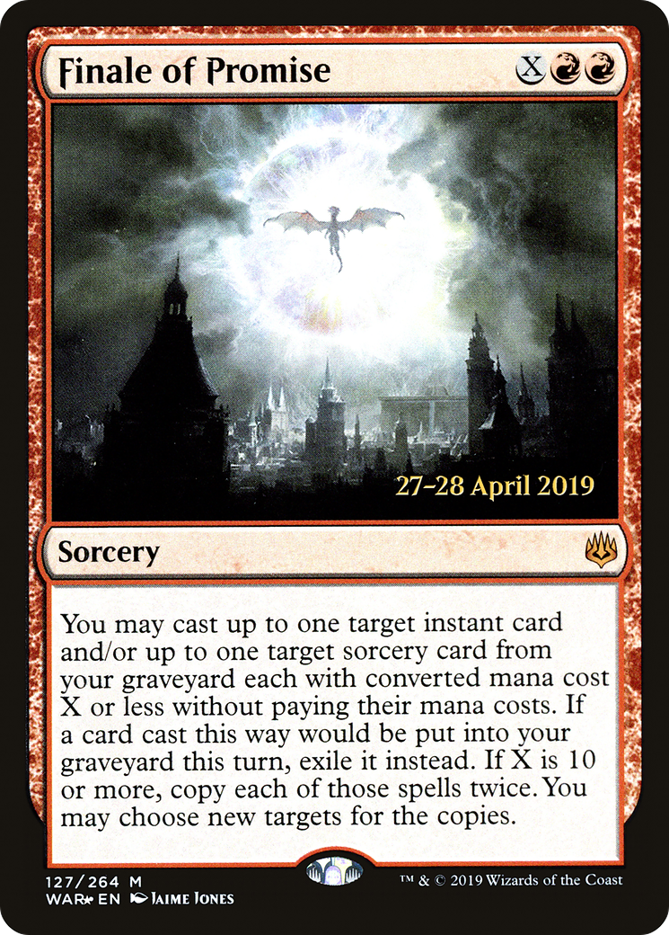 Finale of Promise (PRE-127) - War of the Spark Promos Foil