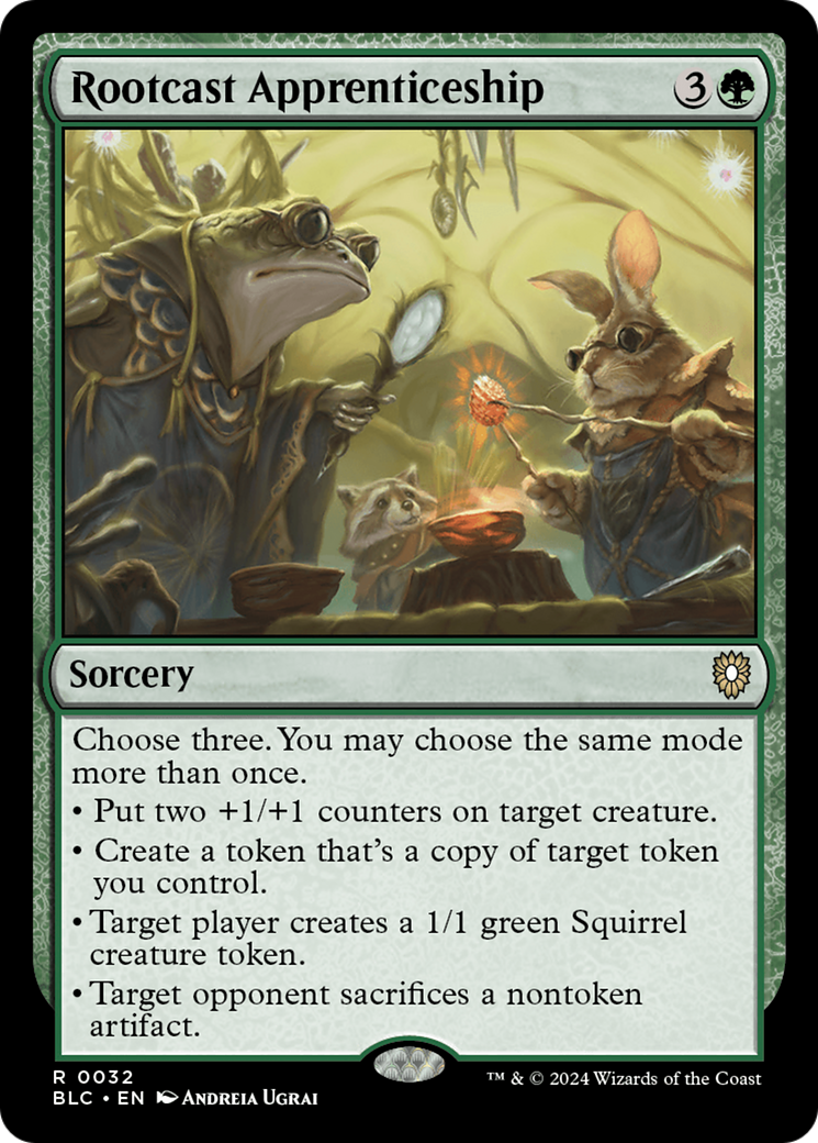 Rootcast Apprenticeship (BLC-032) - Bloomburrow Commander