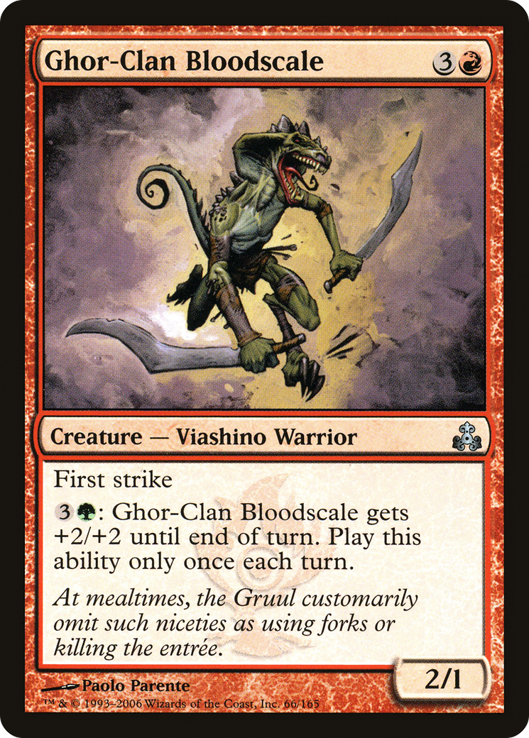 Écaille de sang du clan Ghor (GPT-066) - Pacte des guildes 