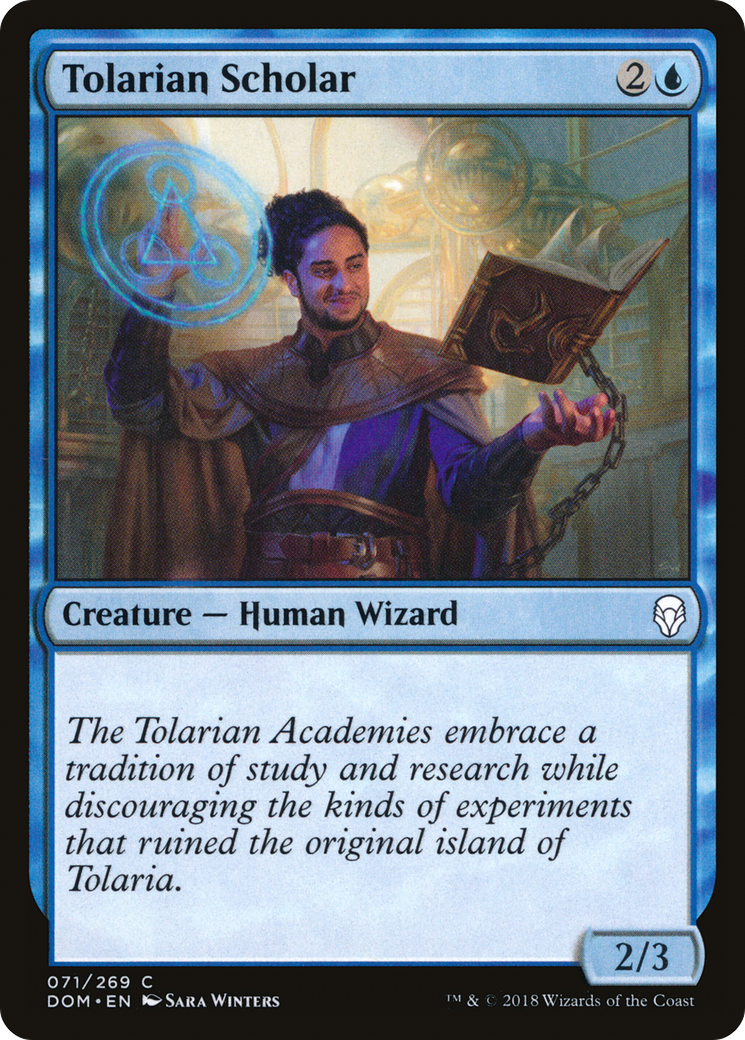 Érudit tolarien (DOM-071) - Dominaria Foil