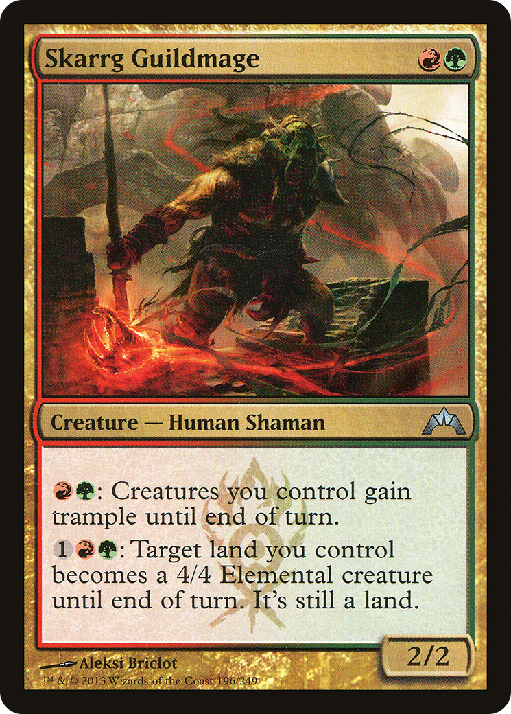 Skarrg Guildmage (GTC-196) - Gatecrash 