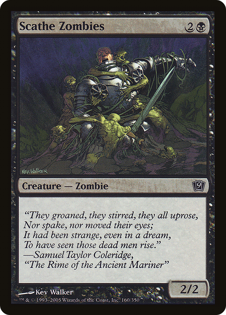 Scathe Zombies (9ED-160★) - Ninth Edition Foil