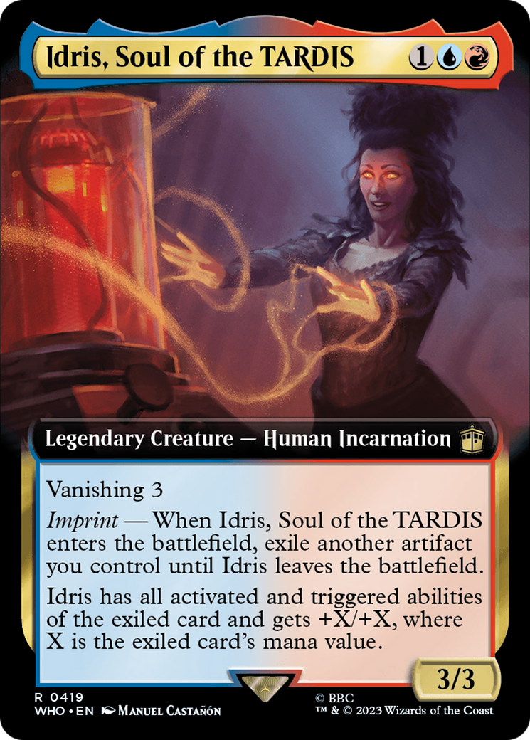 Idris, Soul of the TARDIS (Extended Art) (WHO-419) - Doctor Who: (Extended Art) Foil