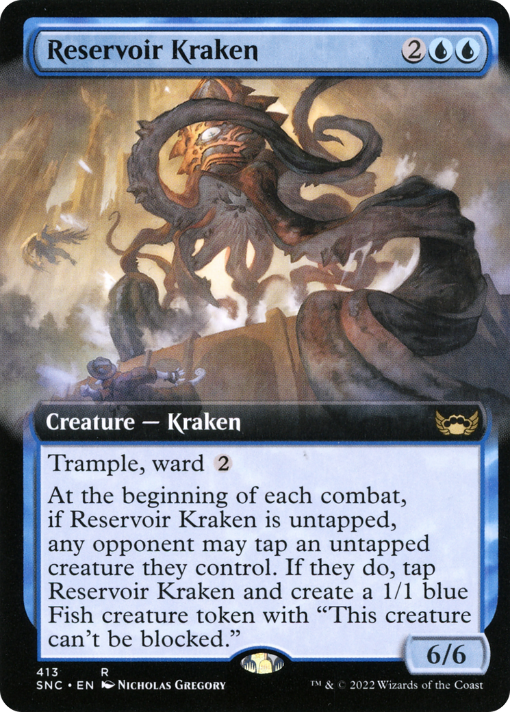 Réservoir Kraken (SNC-413) - Rues de New Capenna : (Extended Art) Foil 