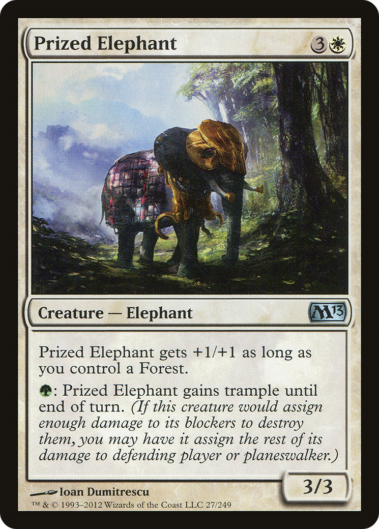 Éléphant primé (M13-027) - Magic 2013 