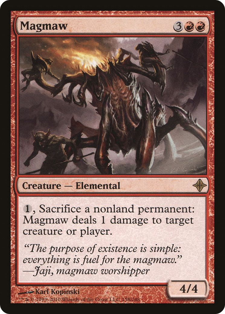 Magmaw (ROE-158) - Rise of the Eldrazi Foil