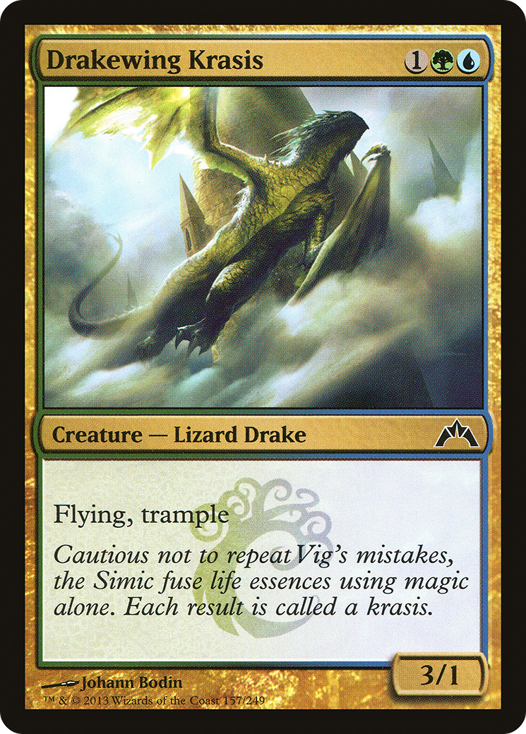 Krasis Ailé ​​de Drake (GTC-157) - Gatecrash Foil 