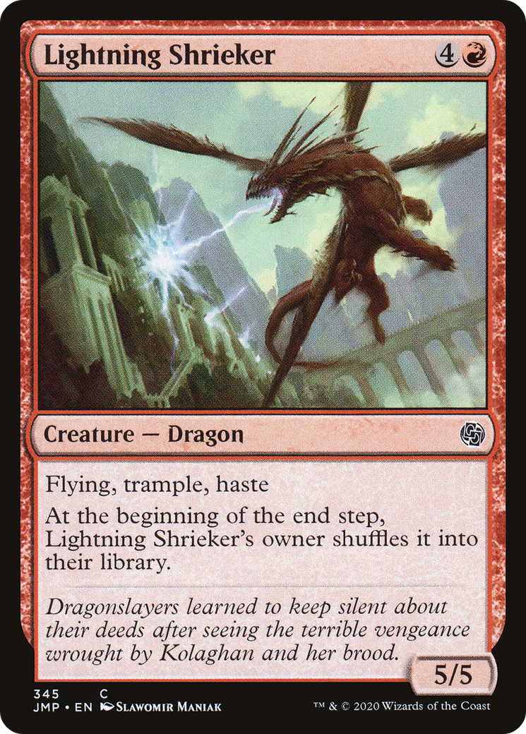 Lightning Shrieker (JMP-345) - Démarrage rapide