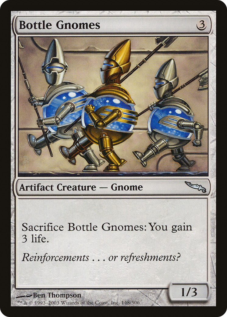 Nains de jardin en bouteille (MRD-148) - Mirrodin Foil 
