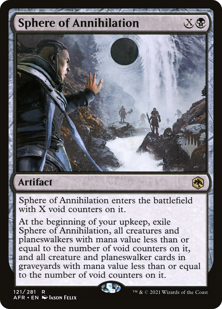 Sphere of Annihilation (PPAFR-121) - Adventures in the Forgotten Realms Promos Foil