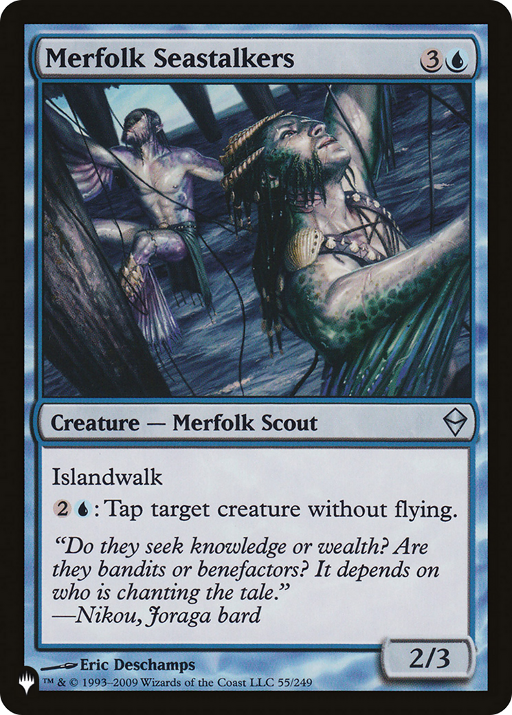 Merfolk Seastalkers (LIST-ZEN-55) - The List