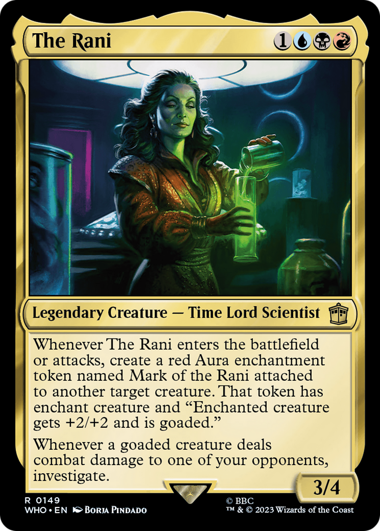 The Rani (WHO-149) - Doctor Who Foil