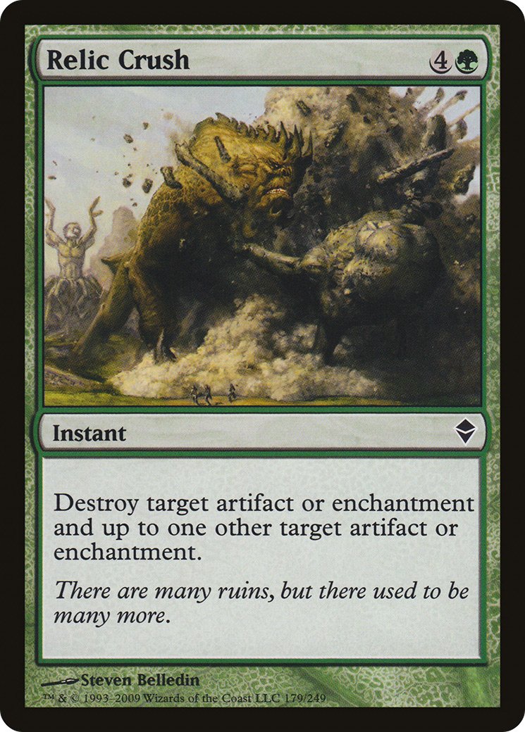 Relic Crush (ZEN-179) - Zendikar Foil