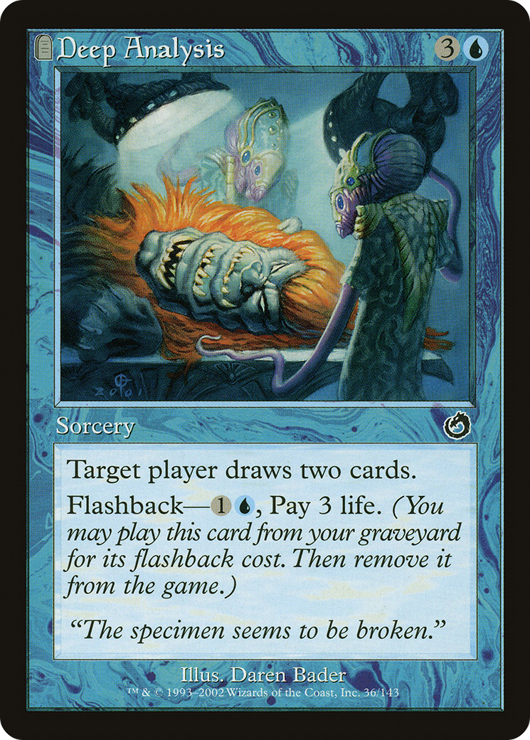 Deep Analysis (TOR-036) - Torment: (tombstone) Foil