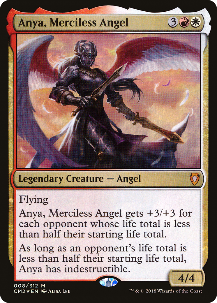 Anya, l'ange impitoyable (CM2-008) - Commander Anthology Volume II Foil 