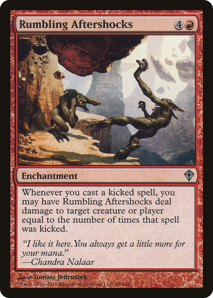 Répliques grondantes (WWK-089) - Worldwake Foil 