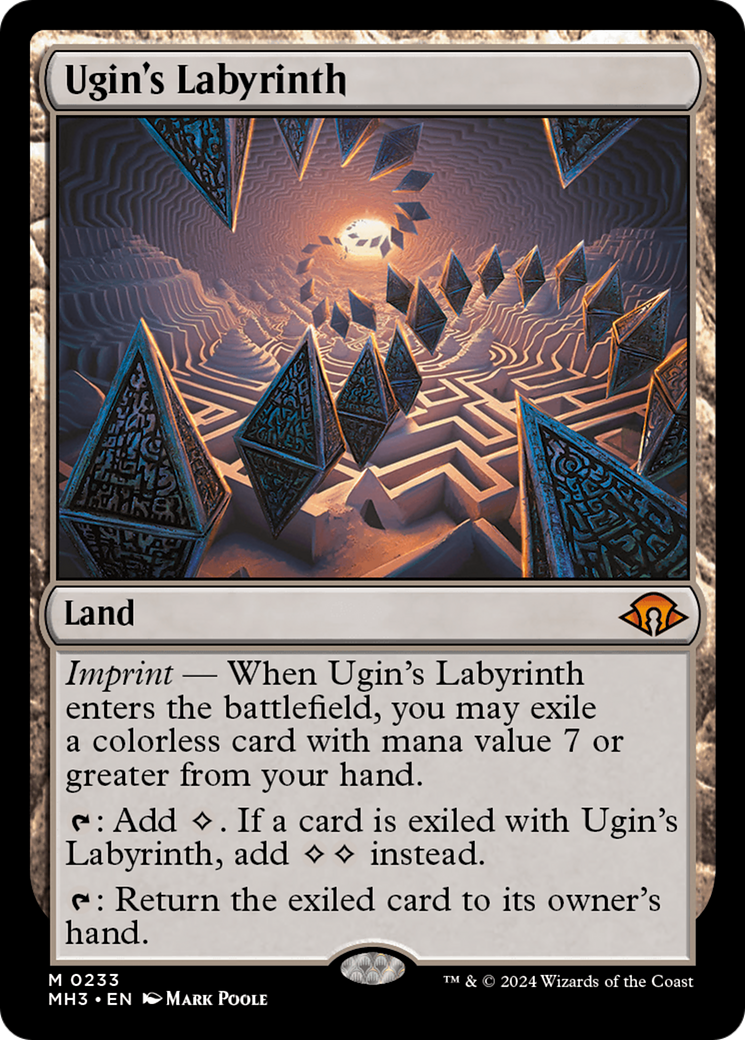 Le Labyrinthe d'Ugin (MH3-233) - Horizons Modernes 3 (Foil) 