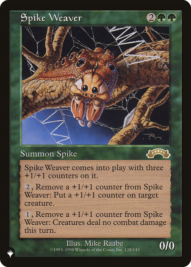 Spike Weaver (LIST-EXO-128) - The List