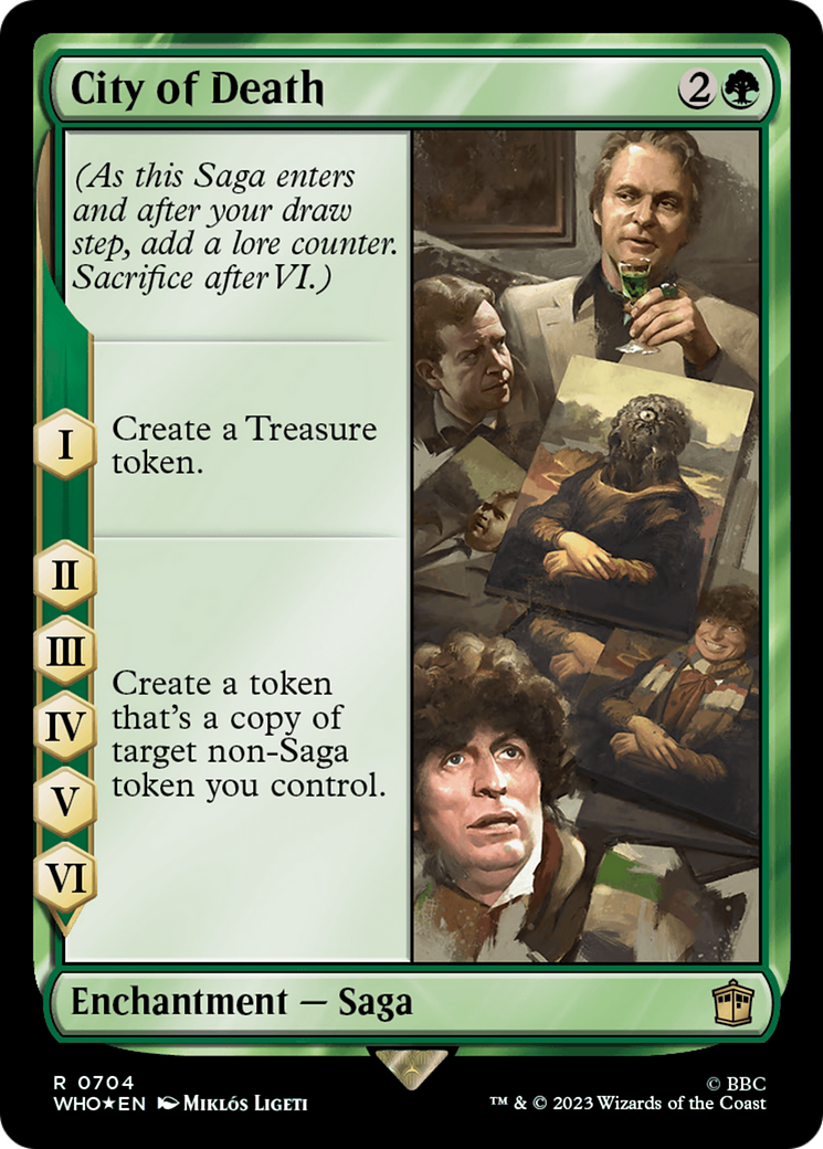 City of Death (Surge Foil) (WHO-704) - Doctor Who Foil