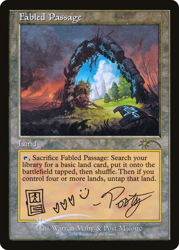 Fabled Passage (Post Malone) (SLD-727) - Secret Lair Drop Foil